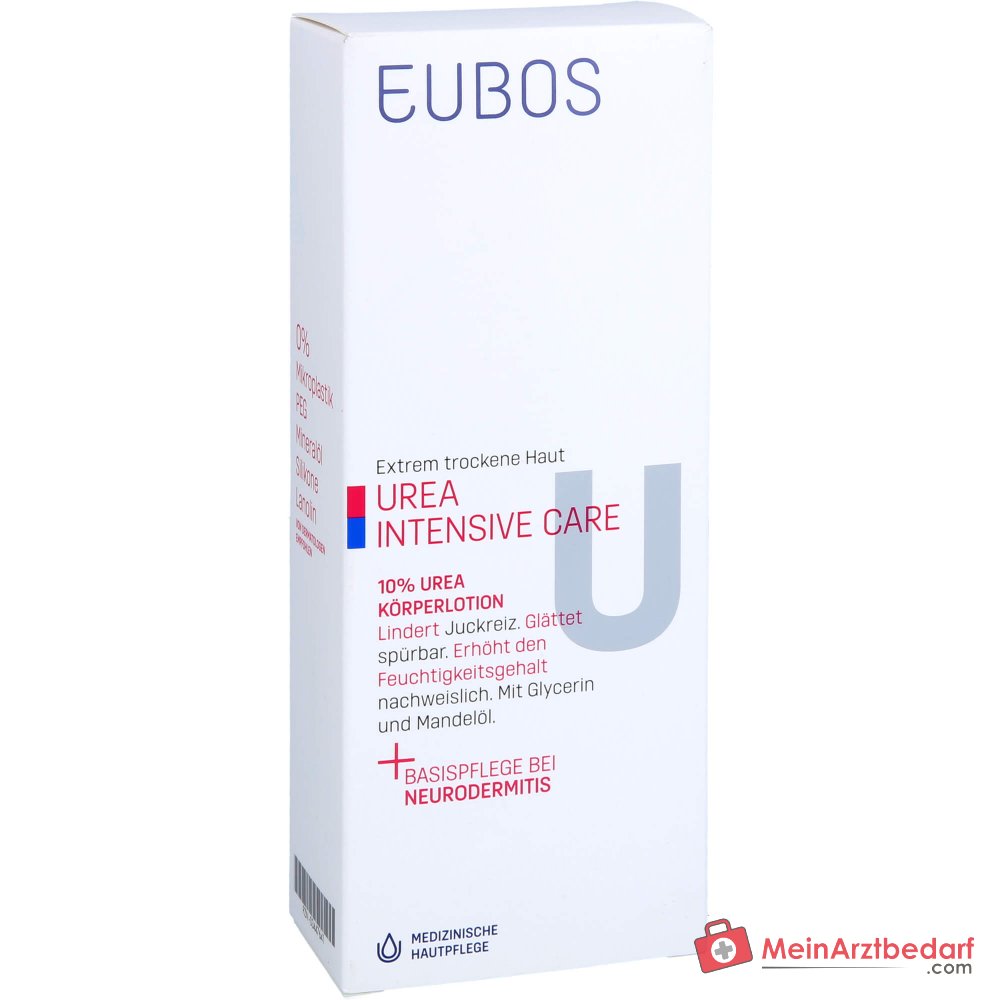 Eubos Trockene Haut Urea 10% Körperlotion, 200 ml.