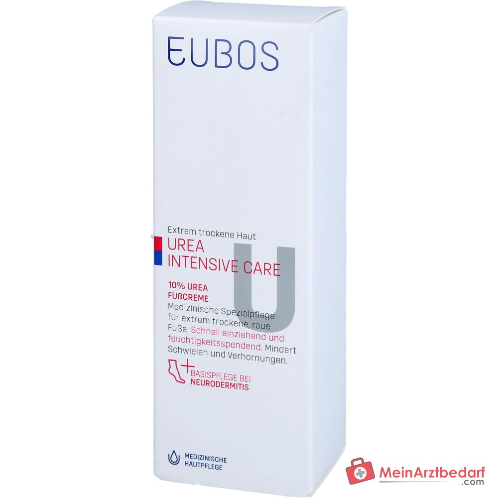 Eubos Urea Intensive Care 10% Urea / Glycerin Fußcreme, 100 ml.