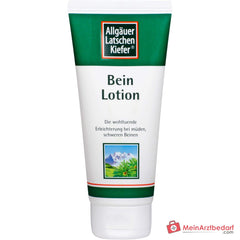 Allgäuer Latschenkiefer Bein Lotion Latschenkiefernöl / Rosskastanienextrakt / Efeuextrakt / Hamamelisextrakt Lotion, 100 ml.