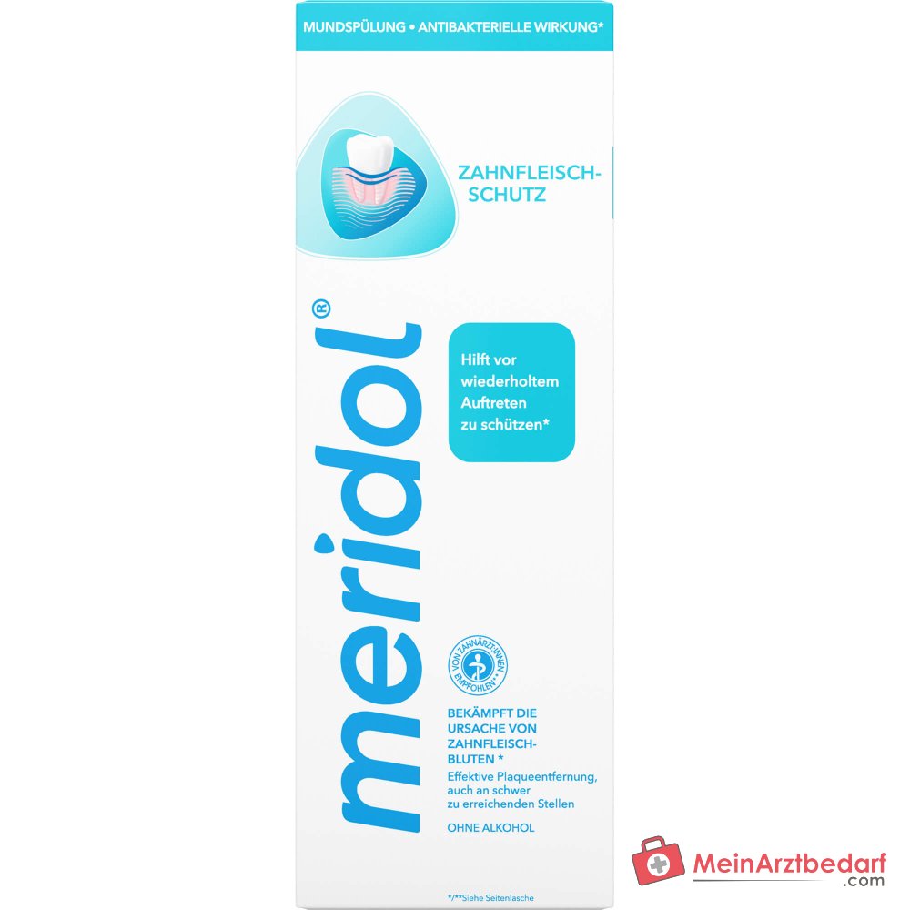 meridol tandvleesbescherming antibacteriële mondspoeling, 400 ml