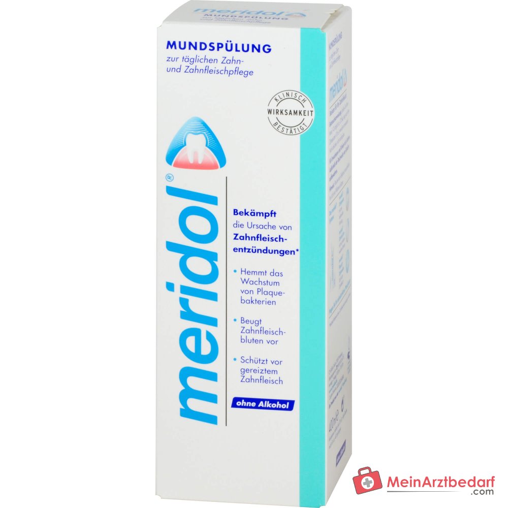 meridol tandvleesbescherming antibacteriële mondspoeling, 400 ml
