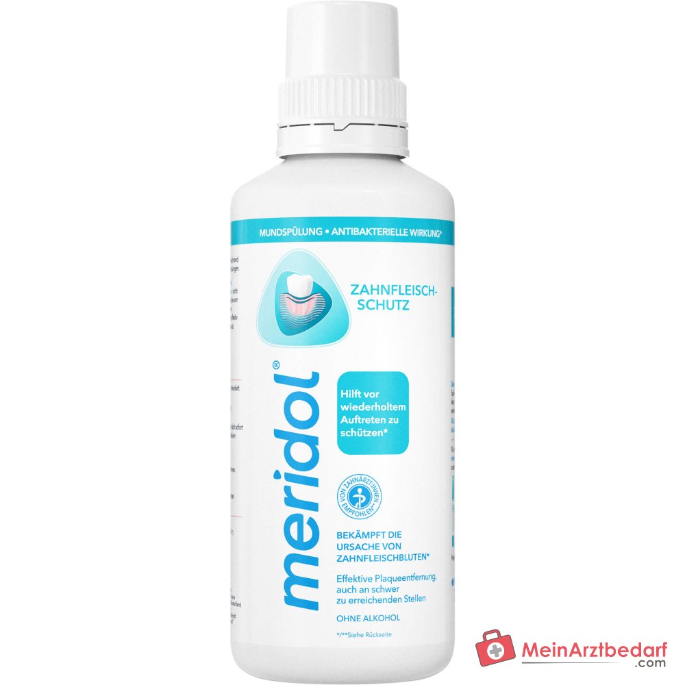 meridol Zahnfleischschutz antibakterielle Mundspülung, 400 ml