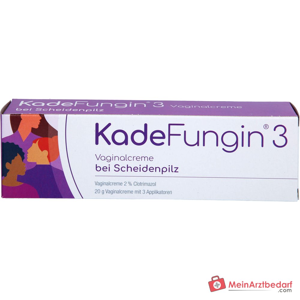 KadeFungin 3 Clotrimazol Vaginalcreme, 20 g.