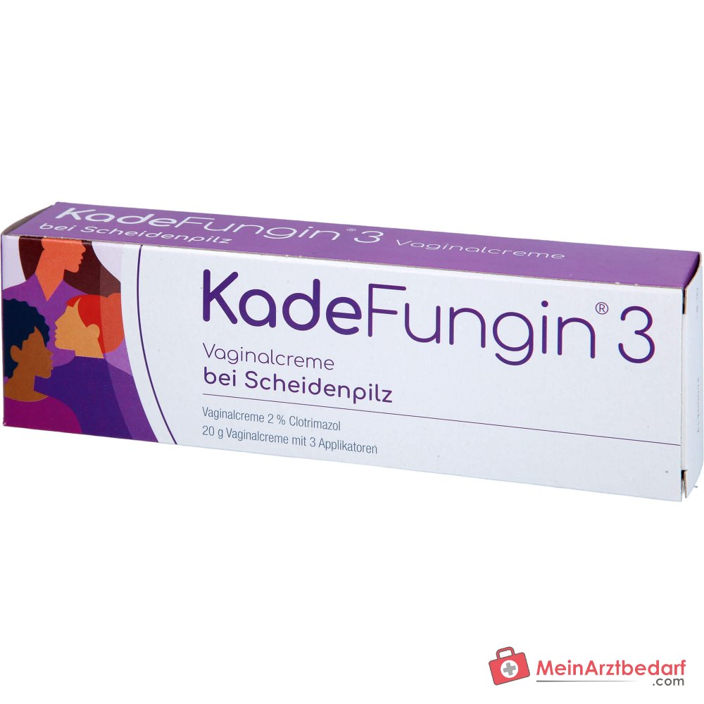 KadeFungin 3 Clotrimazol Vaginalcreme, 20 g.
