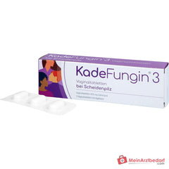 KadeFungin 3 Clotrimazol Vaginaltabletten, 3 St., 3 Stück.