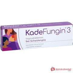KadeFungin 3 Clotrimazol Vaginaltabletten, 3 St., 3 Stück.