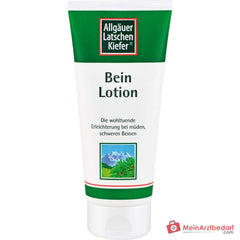 Allgäuer Latschenkiefer Bein Lotion Latschenkiefernöl / Rosskastanienextrakt / Efeuextrakt / Hamamelis / Menthol Lotion, 200 ml.