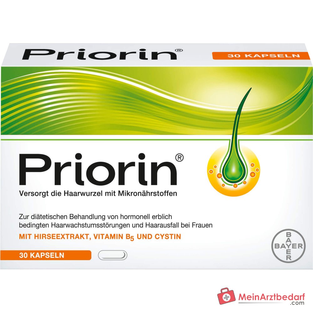 Priorin Kapseln bei Haarausfall, 30 St..