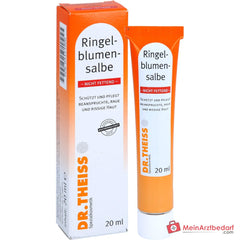 Dr. Theiss Ringelblumen-Salbe nicht fettend Calendula Officinalis Extract Salbe, 20 ml.