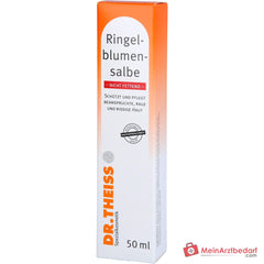 Dr. Theiss Ringelblumen-Salbe nicht fettend Calendula Officinalis Extrakt Salbe, 50 ml.