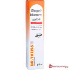 Dr. Theiss Ringelblumen-Salbe nicht fettend Calendula Officinalis Extrakt Salbe, 50 ml.