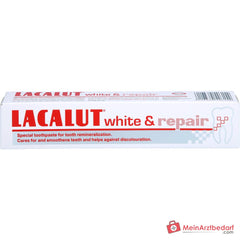 Lacalut white & repair Natriumfluorid / Hydroxylapatit Zahncreme, 75 ml.