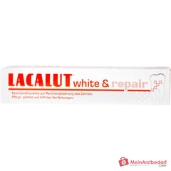 Lacalut white & repair Natriumfluorid / Hydroxylapatit Zahncreme, 75 ml.