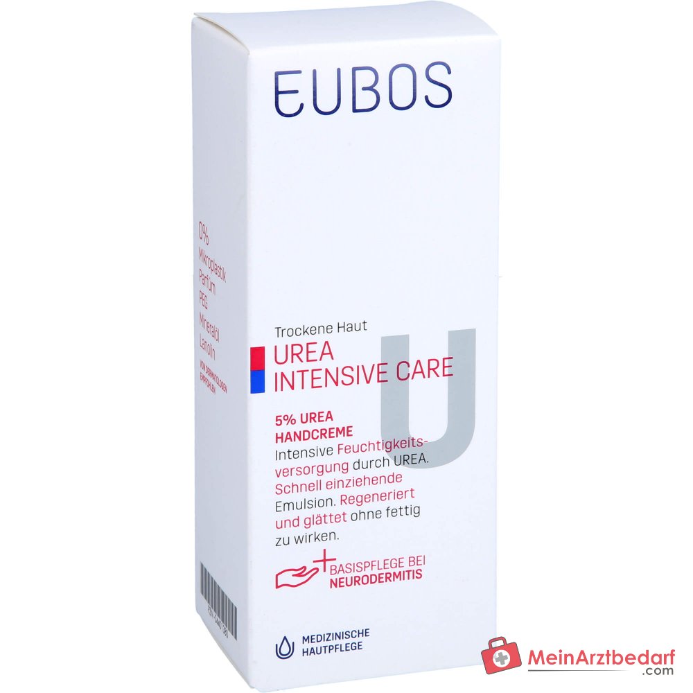 Eubos Trockene Haut Urea 5% Handcreme, 75 ml.