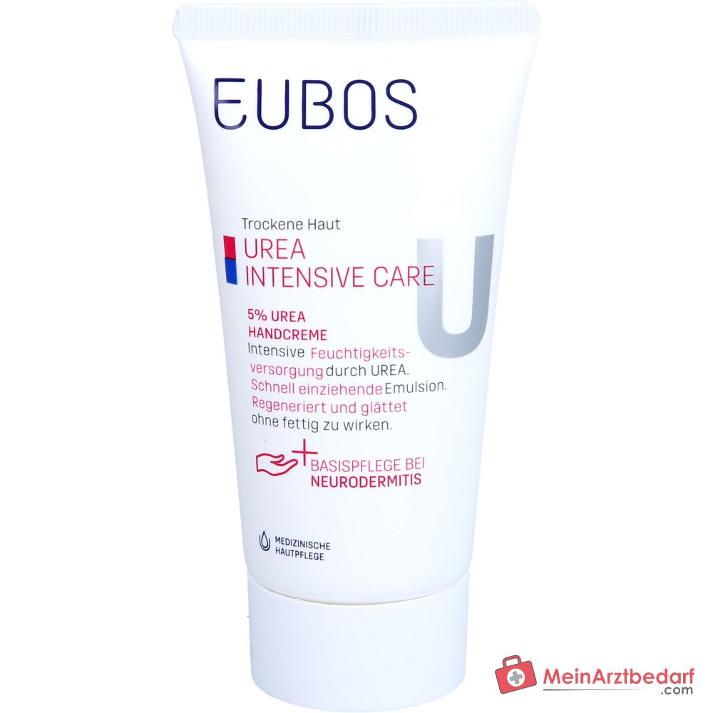 Eubos Trockene Haut Urea 5% Handcreme, 75 ml.