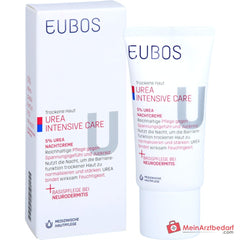 Eubos Trockene Haut Urea 5% Urea / Glycerin / Lactat Nachtcreme, 50 ml.