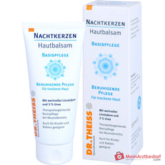 Dr. Theiss Nachtkerzen Hautbalsam Nachtkerzenöl / Urea / Squalan / Jojobaöl / Guaiazulen Creme, 100 ml.
