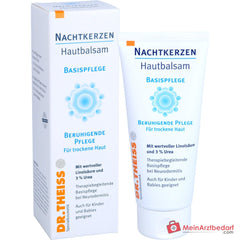 Dr. Theiss Nachtkerzen Hautbalsam Nachtkerzenöl / Urea / Squalan / Jojobaöl / Guaiazulen Creme, 100 ml.