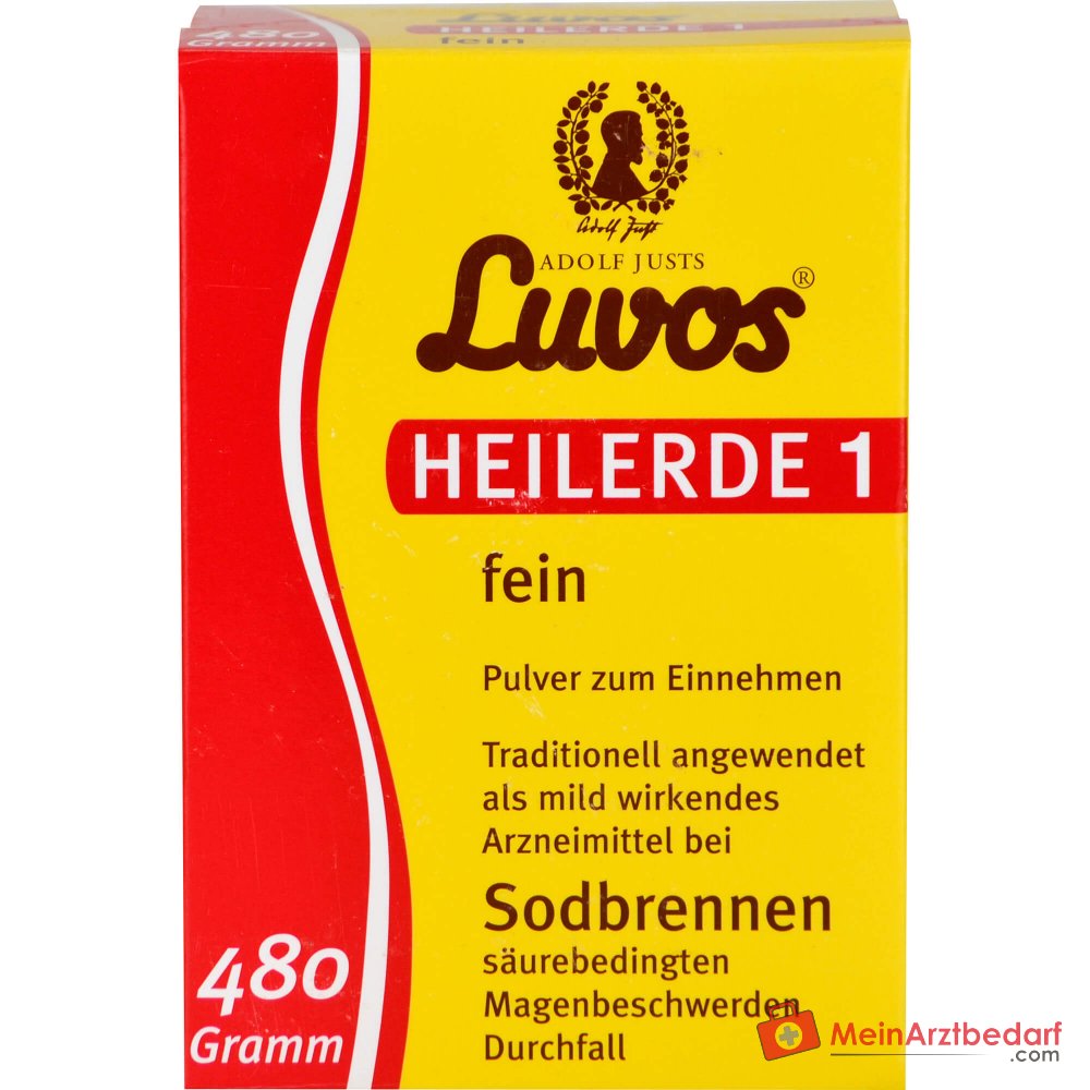 Luvos Heilerde 1 fein Heilerde Pulver, 480 g.