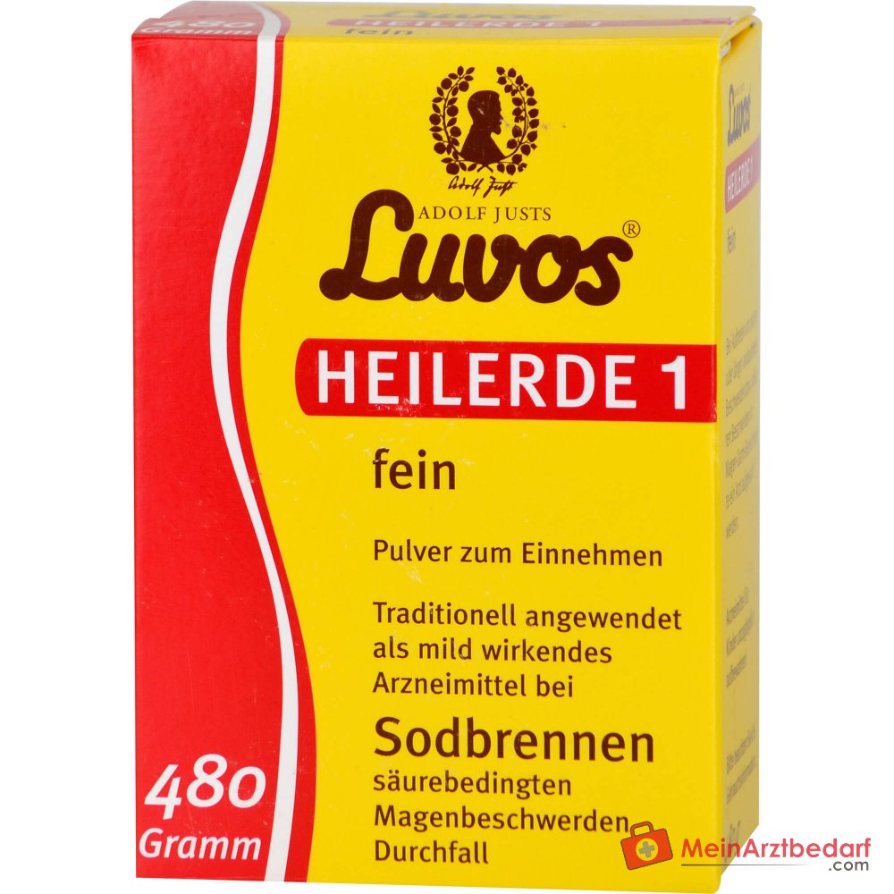 Luvos Heilerde 1 fein Heilerde Pulver, 480 g.