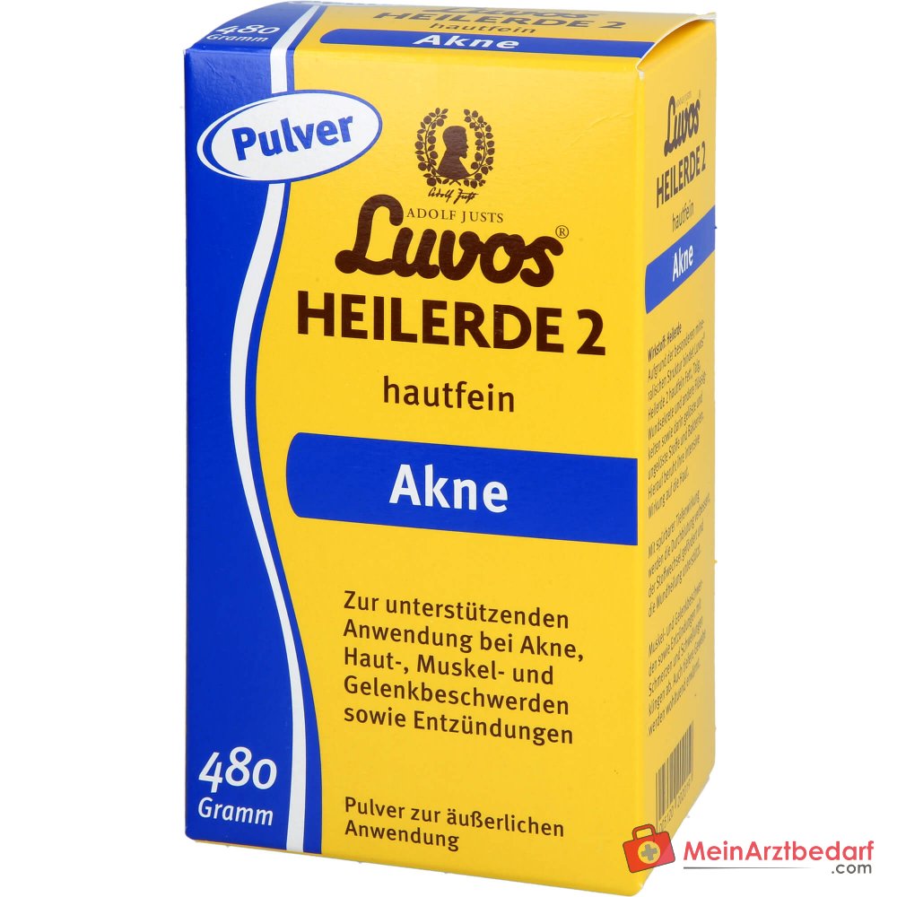 Luvos Heilerde 2 hautfein Pulver zur äußerlichen Anwendung, 480 g.
