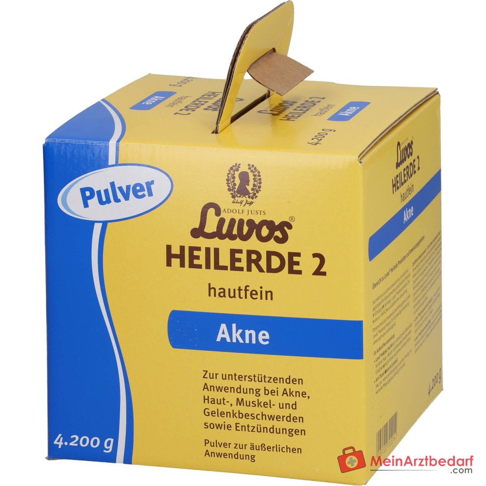 Luvos Heilerde 2 hautfein Pulver zur äußerlichen Anwendung, 4200 g.