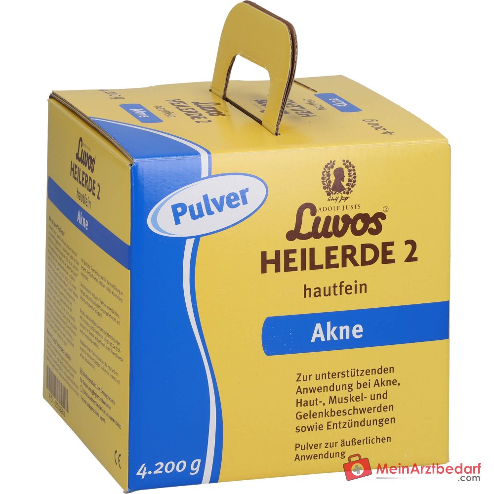 Luvos Heilerde 2 hautfein Pulver zur äußerlichen Anwendung, 4200 g.