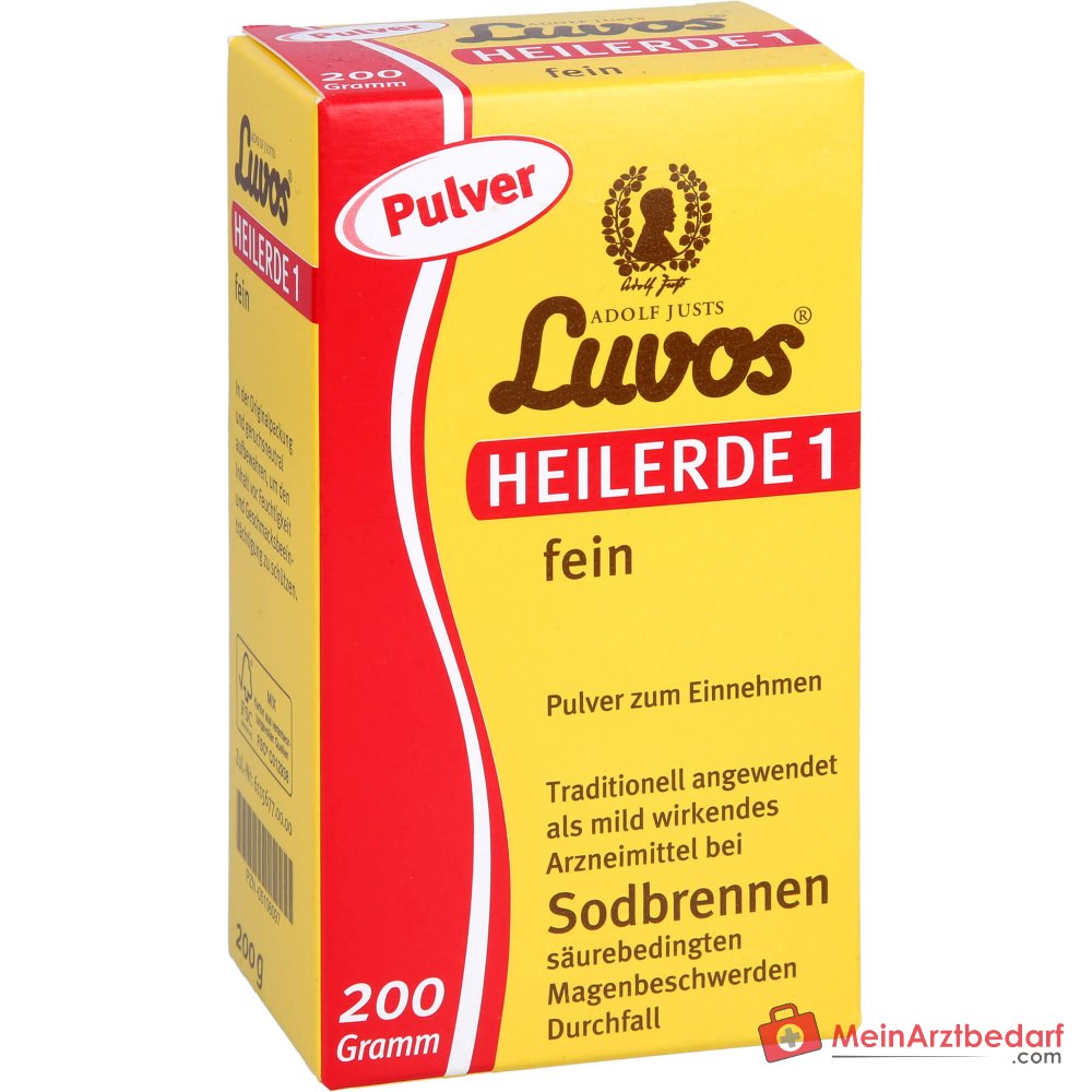Luvos Heilerde 1 fein Heilerde Pulver zum Einnehmen, 200 g.