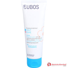 Eubos Haut Ruhe Lotion Nachtkerzenöl / Mandelöl / Jojobaöl / Sheabutter / Panthenol / Johanniskraut-Extrakt Lotion, 125 ml.