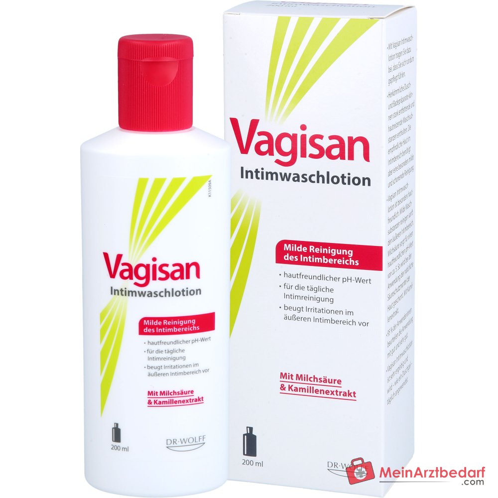 Vagisan Intimwaschlotion, 200 ml.