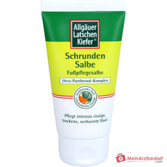 Allgäuer Latschenkiefer Schrunden Salbe Latschenkiefernöl / Urea / Rosskastanie / Hamamelis Salbe, 75 ml.