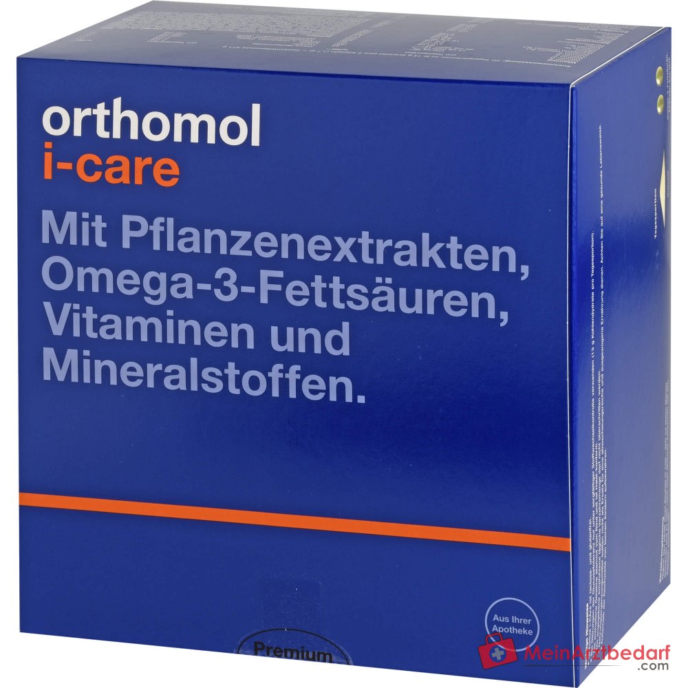 Orthomol i-Care Granulat und Kapseln, 30 Tagesportionen.