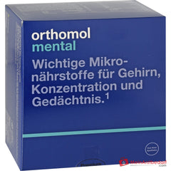 Orthomol Mental Granulat und Kapseln, 30 Tagesportionen.