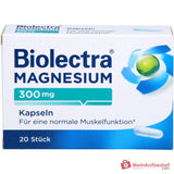 Biolectra Magnesium 300 Magnesiumoxid Kapseln, 20 St..