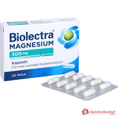 Biolectra Magnesium 300 Magnesiumoxid Kapseln, 20 St..