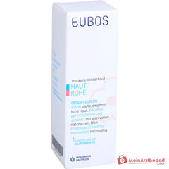 Eubos Haut Ruhe Nachtkerzenöl / Echiumöl / Vitamin E / Panthenol / Cardiospermum halicacabum-Extrakt Gesichtscreme, 30 ml.
