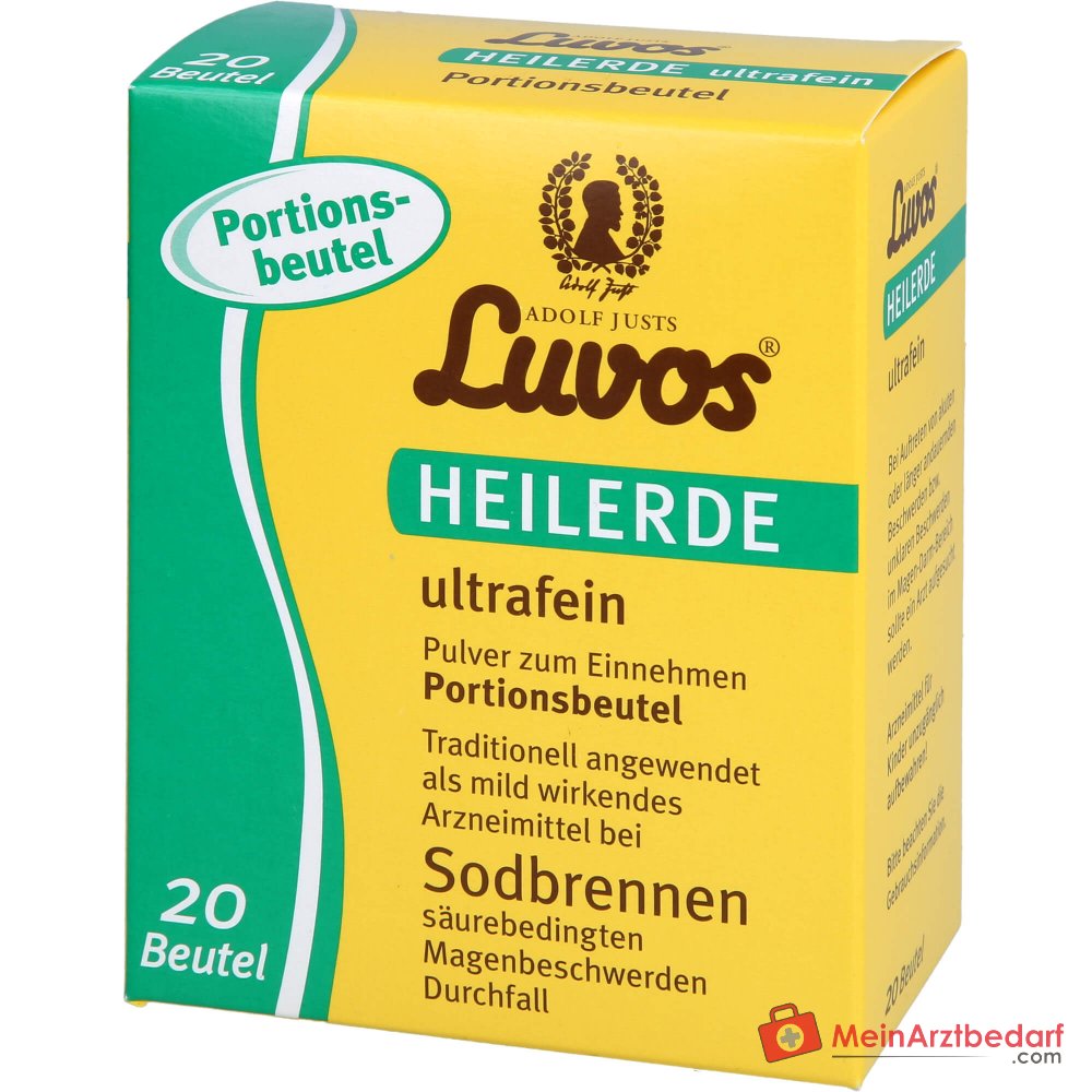 Luvos Heilerde ultrafein Portionsbeutel, 20 x 6,5 g.