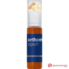 Orthomol Sport Trinkfläschchen mit Tablette und Kapsel, 7 Stück.