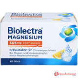 Biolectra Magnesium 365 mg fortissimum Magnesiumcarbonat / Magnesiumoxid Brausetabletten Zitronengeschmack, 40 St..