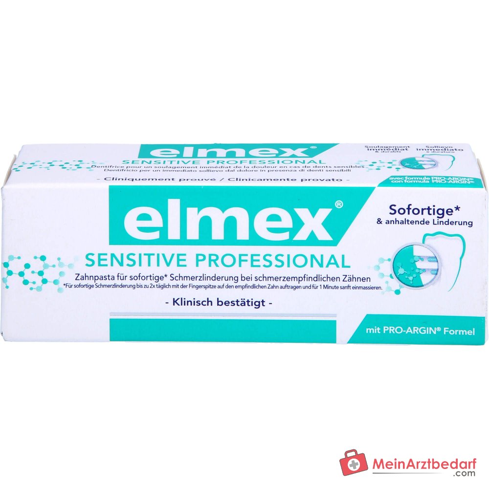 elmex Sensitive Professional Arginin Zahnpasta, 20 ml.