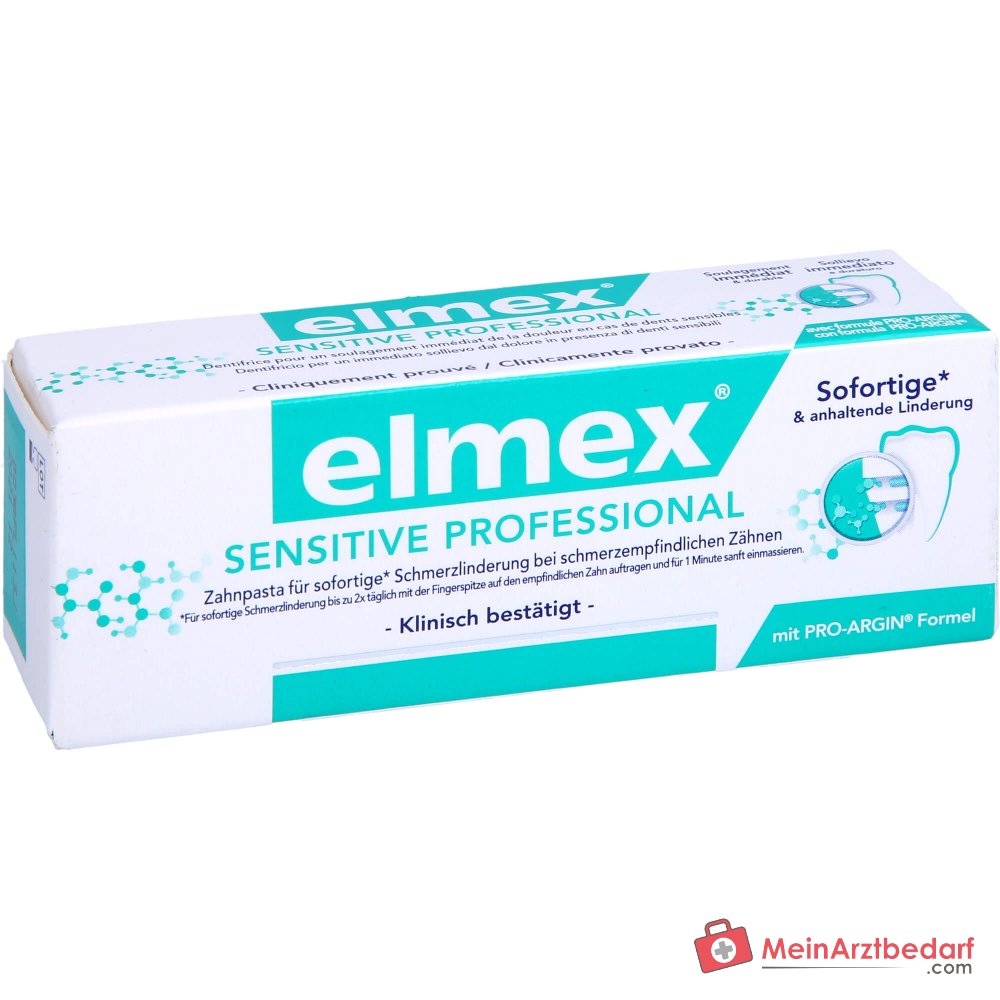 elmex Sensitive Professional Arginin Zahnpasta, 20 ml.