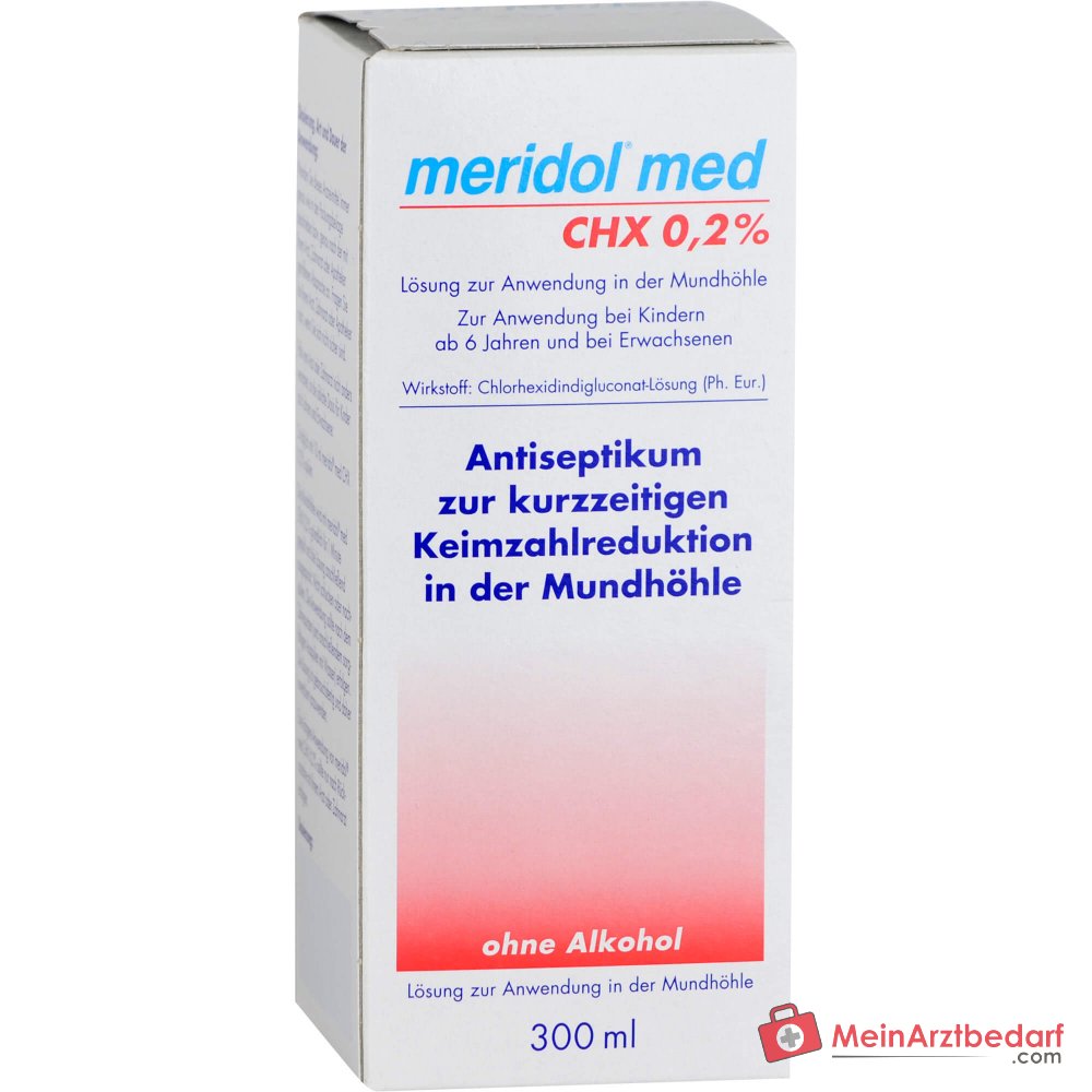 meridol med CHX 0,2% Mundspülung, 300 ml