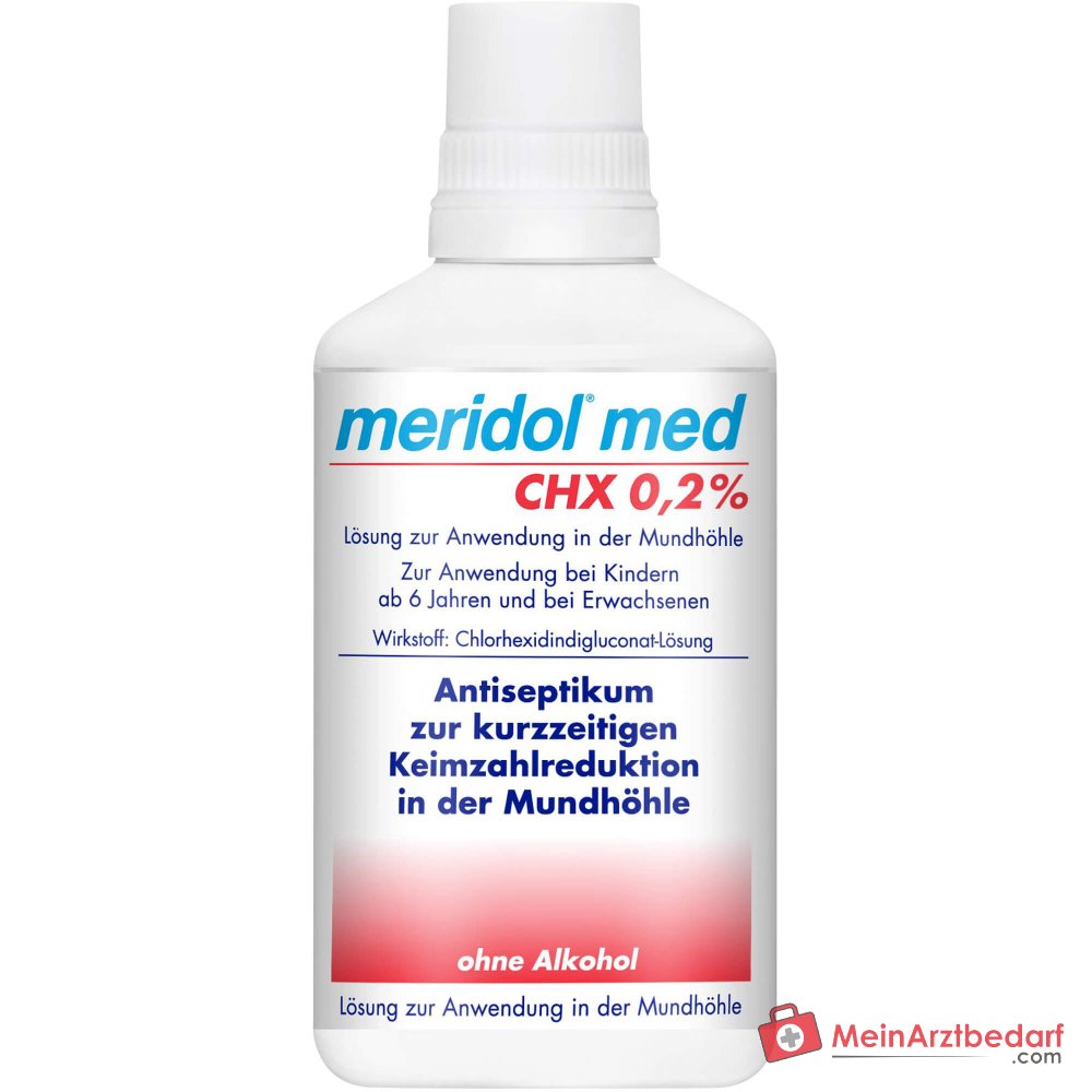 meridol med CHX 0,2% Mundspülung, 300 ml
