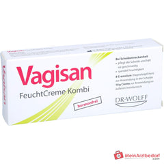 Vagisan FeuchtCreme Kombi Vaginalzäpfchen und Creme, 8 Ovula + 10 g.