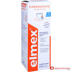 elmex Kariesschutz Aminfluorid Zahnspülung, 400 ml.