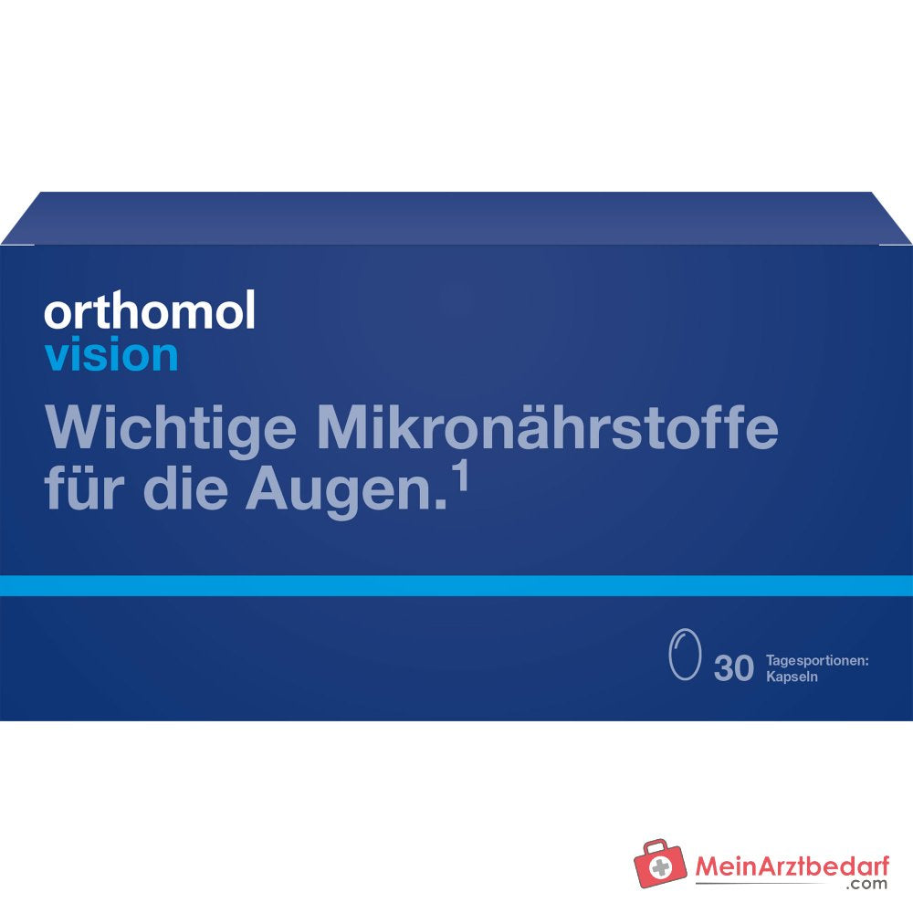 Orthomol Vision Kapseln, 30 Tagesportionen.
