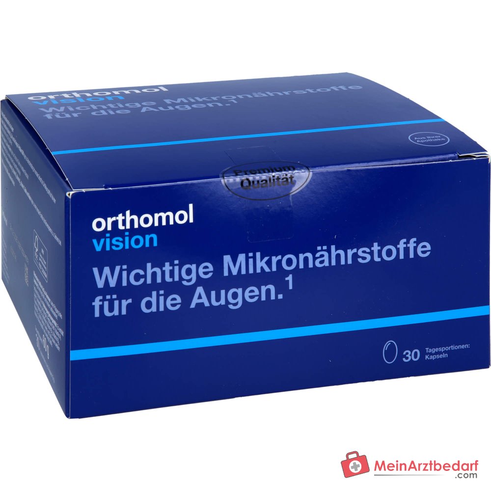 Orthomol Vision Kapseln, 30 Tagesportionen.