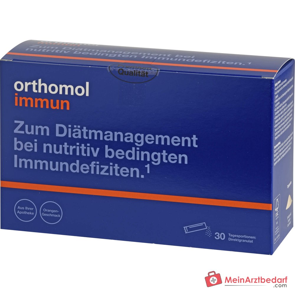 Orthomol Immun Direktgranulat Orange, 30 Stück.