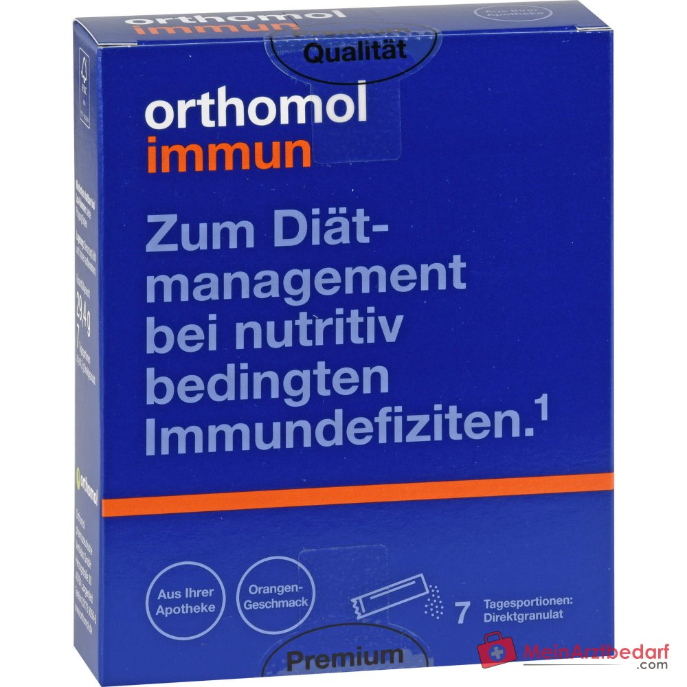 Orthomol Immun Direktgranulat Orange, 7 St..