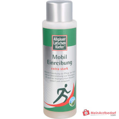 Allgäuer Latschenkiefer Mobil Latschenkiefernöl / Beinwellextrakt / Arnika / Campher / Menthol / Panthenol / Allantoin Einreibung Extra Stark, 250 ml.